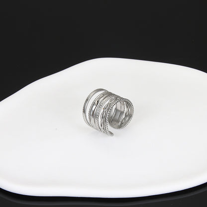 Adjustable Nature-Inspired Ring Collection — detail view 6