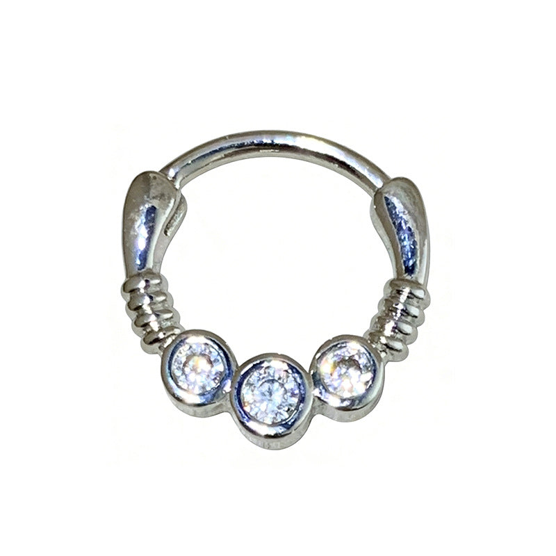 Minimal Steel Nose Stud Collection — detail view 4