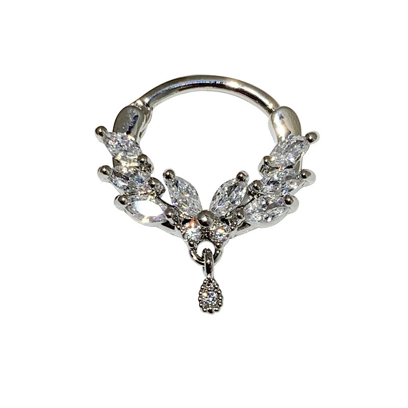 Bow & Heart Nose Stud Collection — detail view 3
