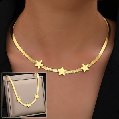 Gothic Star Blade Choker — product view