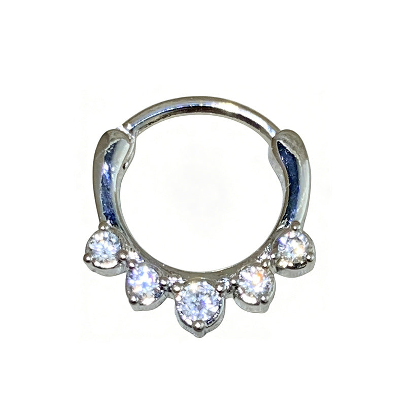 Minimal Steel Nose Stud Collection — detail view 2