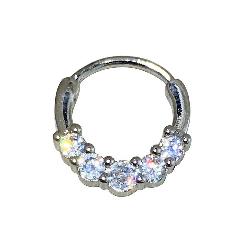 Minimal Steel Nose Stud Collection — detail view 5