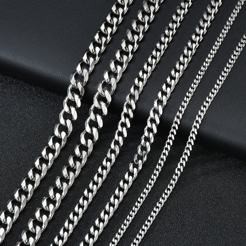 Hex-Cut Cuban Link Chain — product view