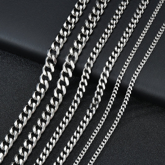Hex-Cut Cuban Link Chain — product view