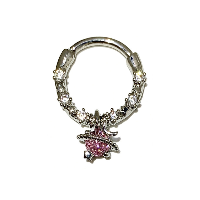 Bow & Heart Nose Stud Collection — detail view 2