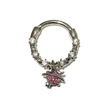 Bow & Heart Nose Stud Collection — detail view 2