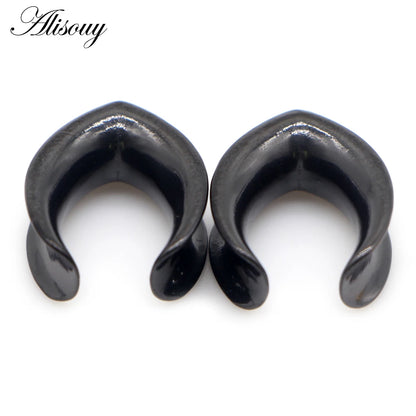 Teardrop Stainless Steel Ear Plugs