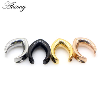 Teardrop Stainless Steel Ear Plugs