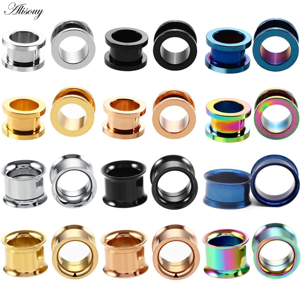 Classic Stainless Steel Ear Tunnels