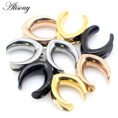 Teardrop Stainless Steel Ear Plugs