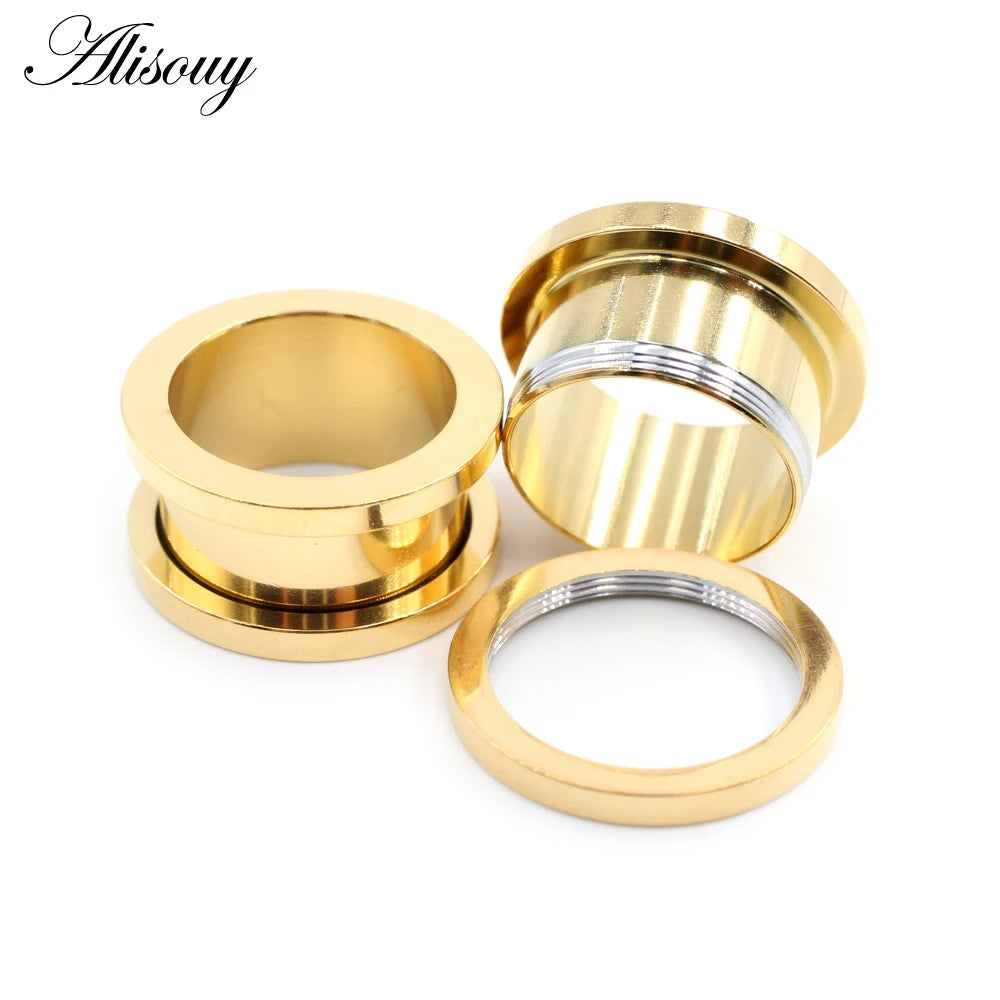 Classic Stainless Steel Ear Tunnels