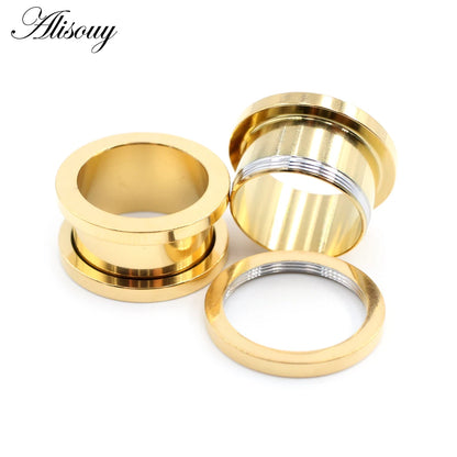 Classic Stainless Steel Ear Tunnels