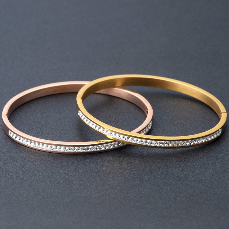 Crystal Open Cuff Bracelet — product view