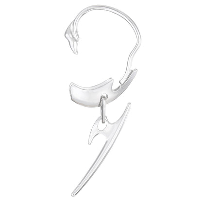 Lightning Non-Piercing Ear Cuff — detail view 2